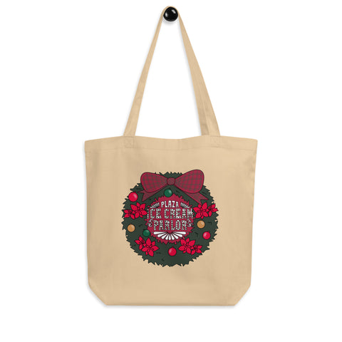 Plaza Wreath Tote Bag