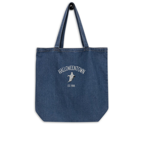 Halloweentown Denim Tote